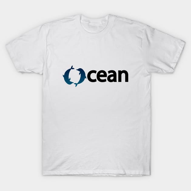 Ocean being in ocean typography design T-Shirt by It'sMyTime
